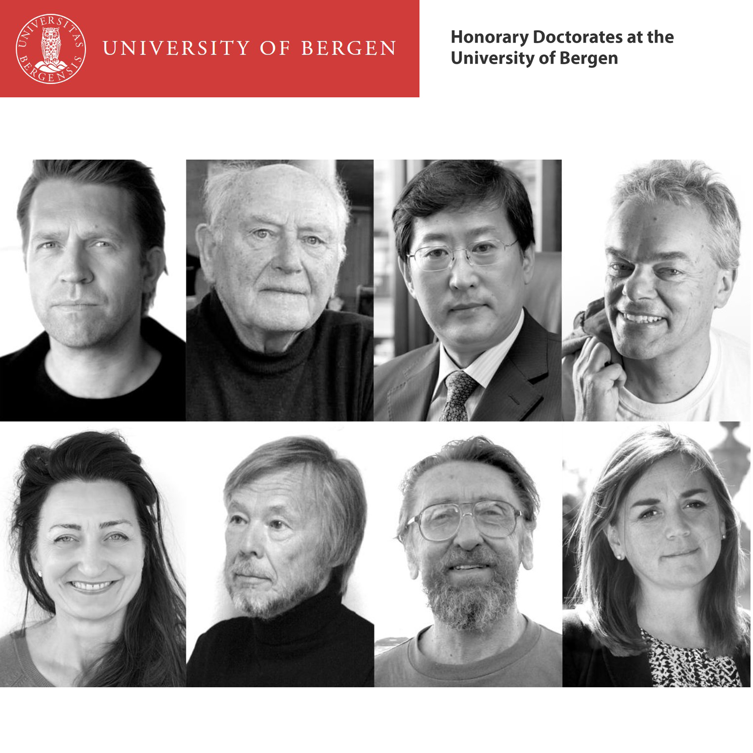 UiB Honorary Doctorates 2017 UiB Honorary Doctorates 2017