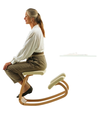 Variable chair with woman