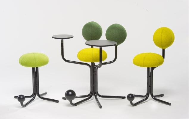 Globe x 3 green yellow Globe x 3 green yellow
