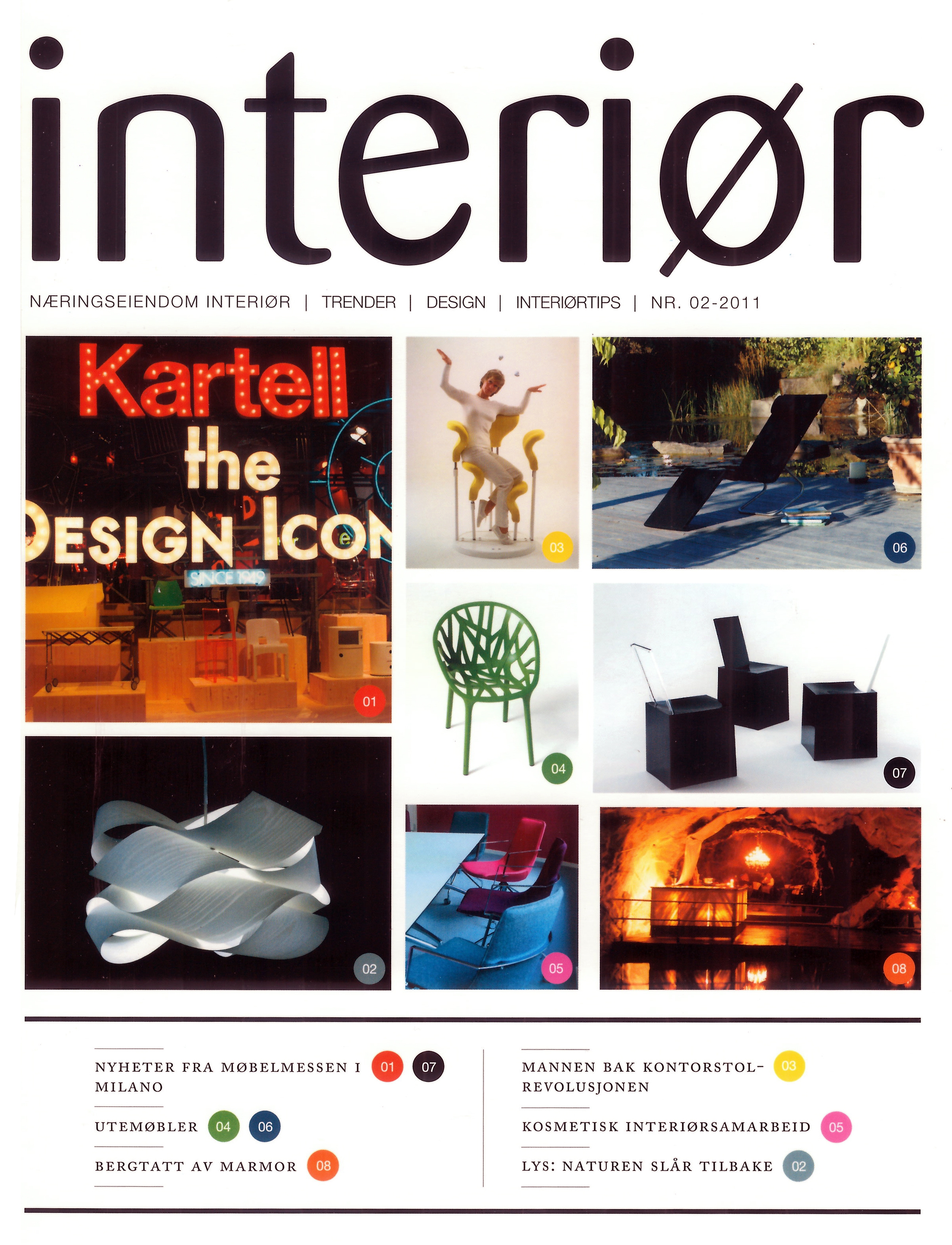Interiør magazine cover #02 2011 Interiør magazine cover #02 2011