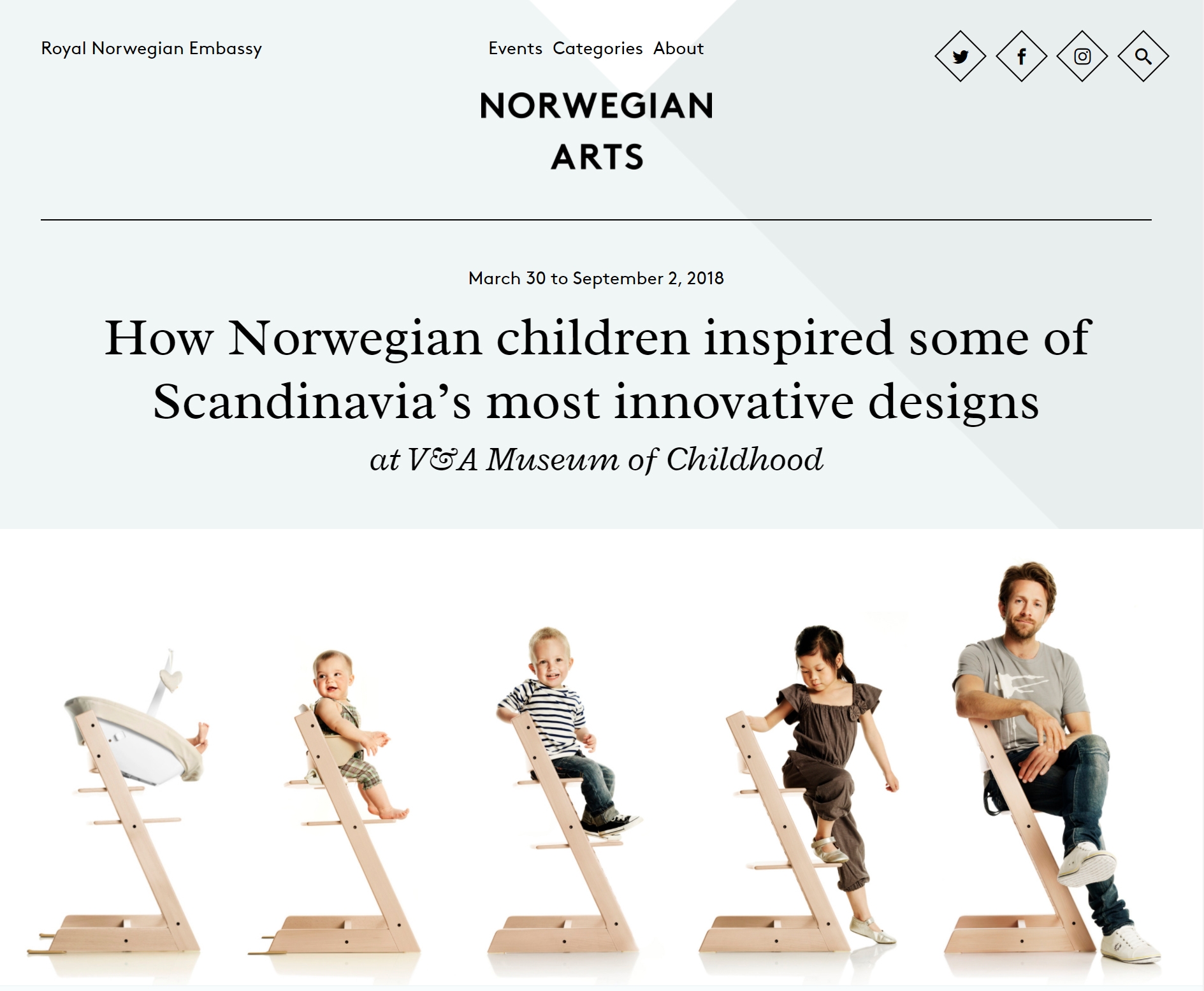 Norwegian Arts - How Norwegian children inspired some of Scandinavia's most innovative design